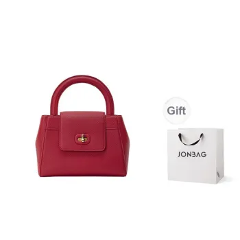 JONBAG Synthetic Leather Spring Bag Shoulder Bag, Crossbody Bag, Handbag Trumpets Women's Red