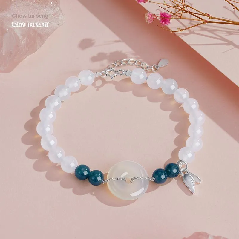 CHOW TAI SENG Chalcedony Bracelets Women's-3