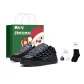 Black (Shopping Bag+Socks+Shoe Accessories)