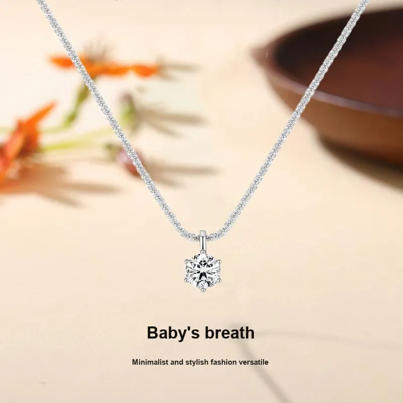MISS TOOYA S925 Silver Necklaces Women's-1
