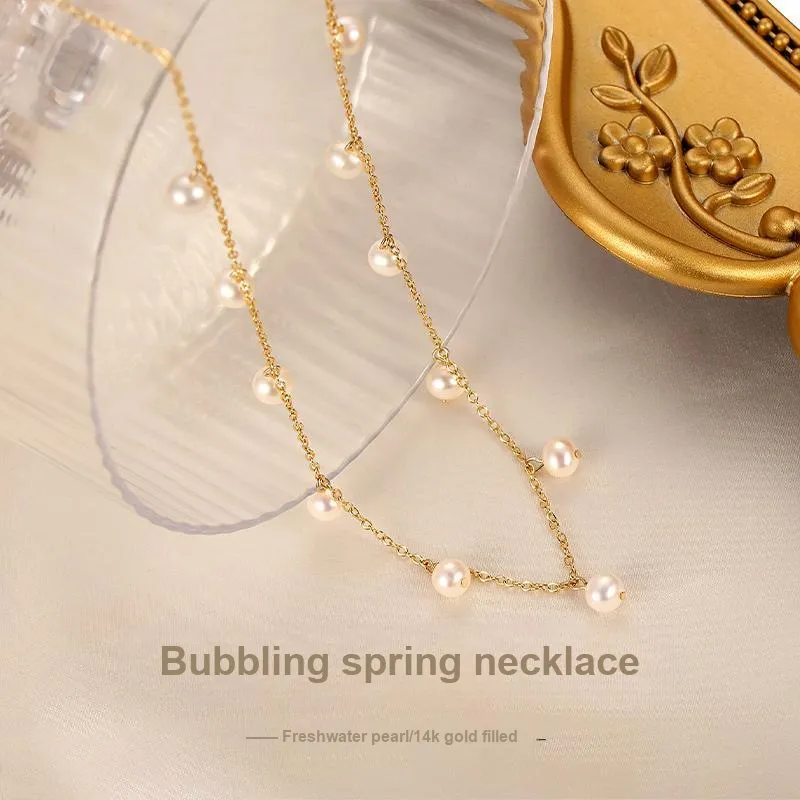 Inlady Pearl Necklaces Women's-1