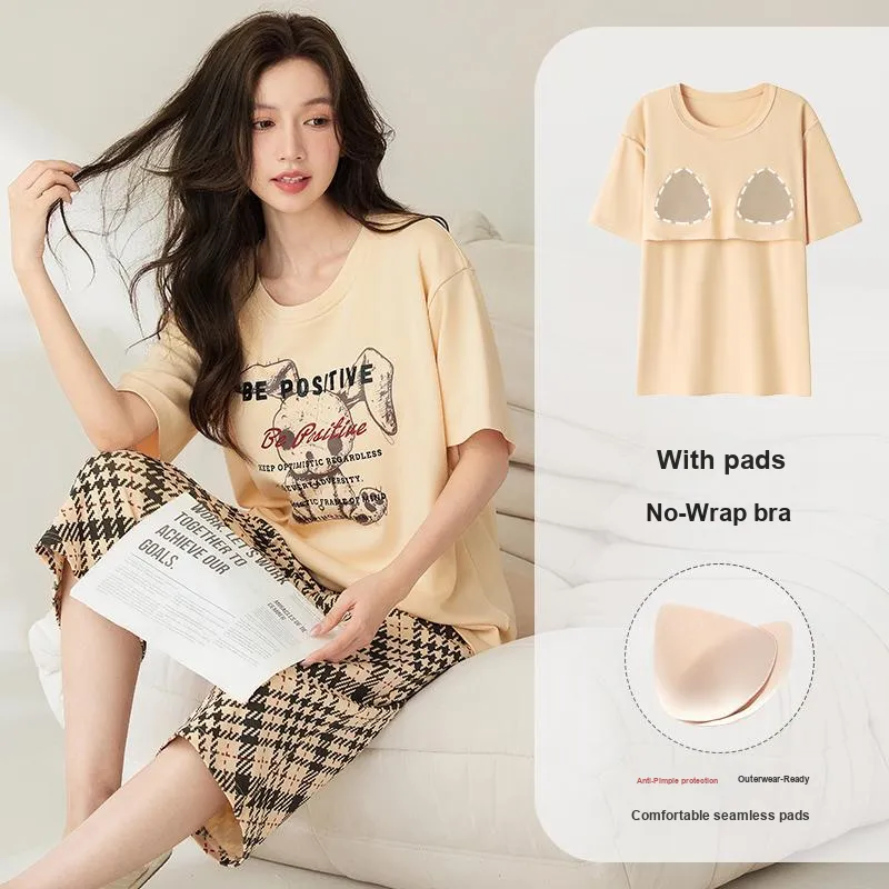 Maultiay Pajama Set Summer Women's Gift Box Set-7