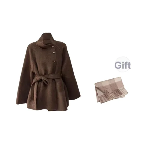 DITB Коричневый Женский Пальто