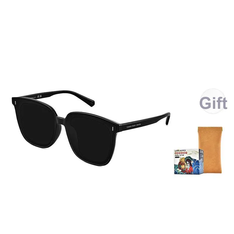 CALVIN KLEIN Square Sunglasses Unisex Black