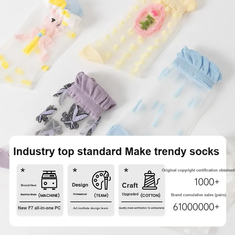 JKN Women's Mid Calf Socks-9