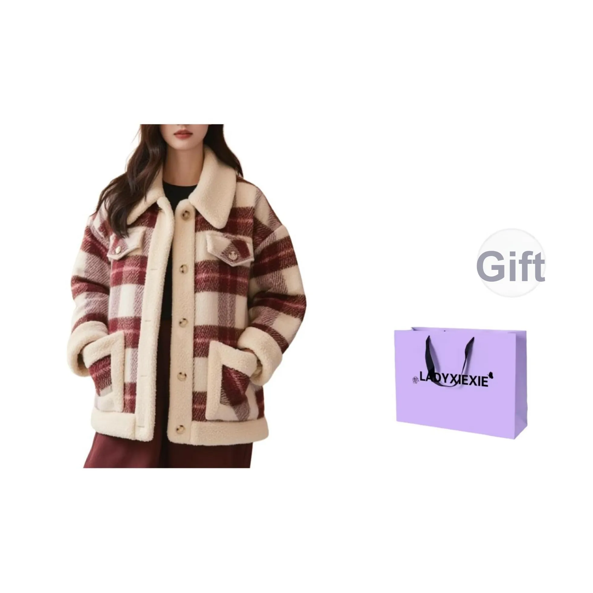 LADYXIEXIE Бархат Feel Пальто Женское