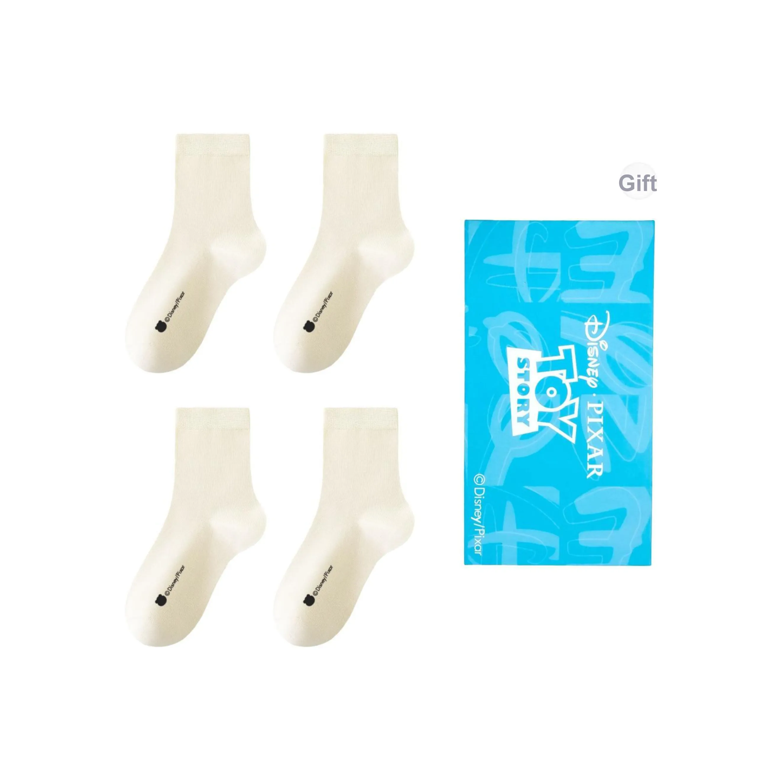 Disney Women's Mid Calf Socks