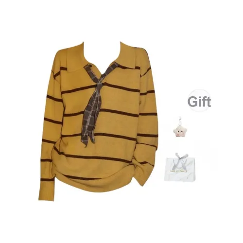 EVPGB Желтый Женский Трикотаж