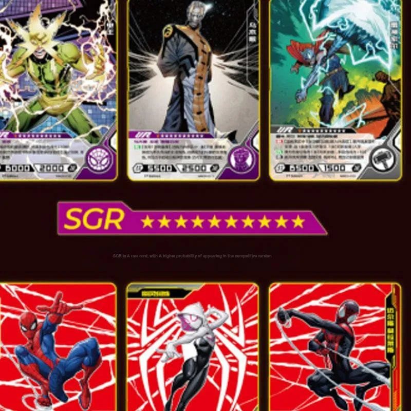 KAYOU Marvel Character Marvel Hero Showdown Basic Edition Volume 1 Blue Card-2