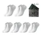 Short 6-Pack Box Included (6 White)