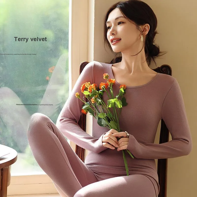 Lan Miao Women's Thermal Sets-1