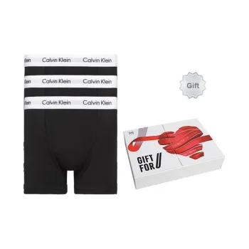 CK/Calvin Klein Underpants Men's 3 Pack Box Combo Set Black White