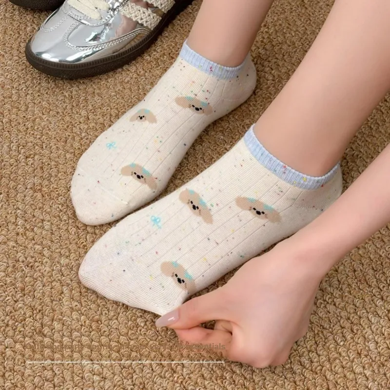 JIAZINI Ankle Socks Women's 4 Pack-13