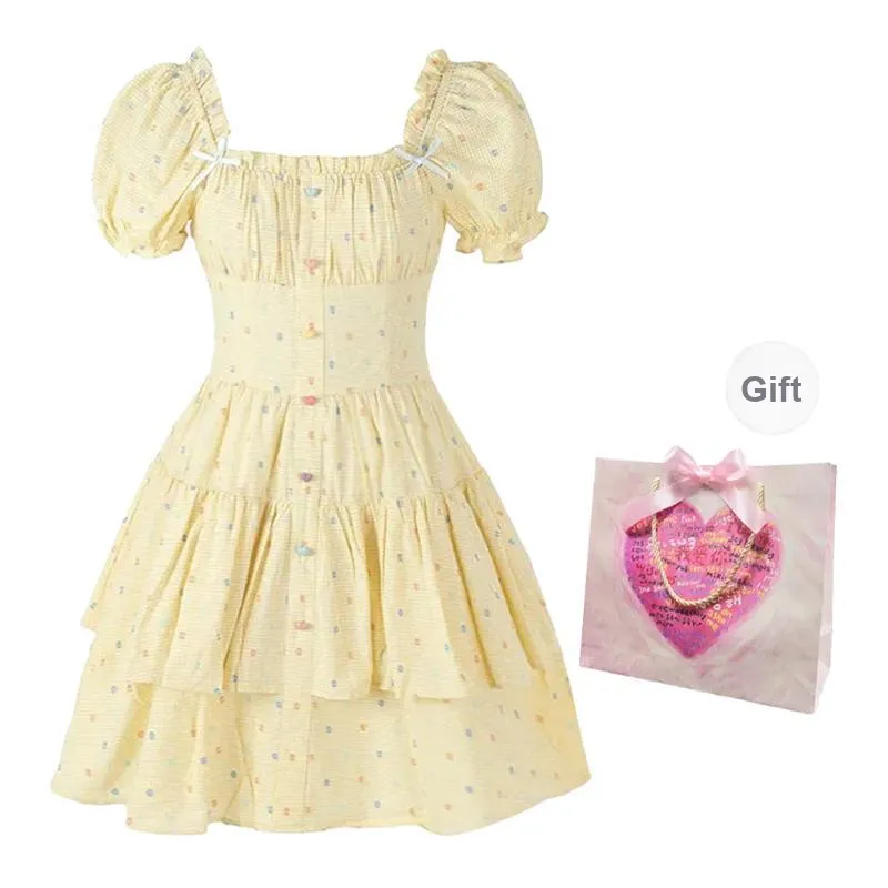 Peaches Peaches Short Sleeved Dress Women's-7