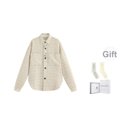 Charlie Luciano Рубашка Унисекс Белый