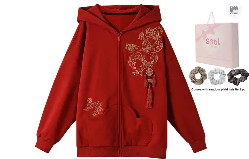 Snbl Snake Year Collection Красный Женские Свитшоты