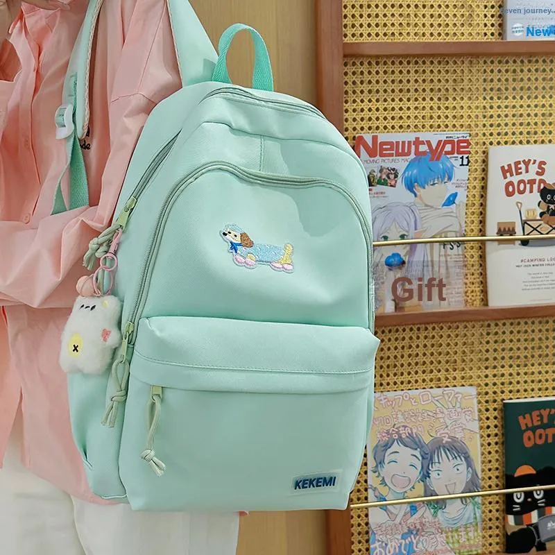 Wolfhorse Polyester Backpack Unisex Multicolor-30