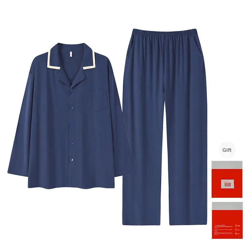GOSO Pajama Set Men's Shopping Bag Dusty Blue-0