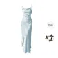 (Blue+Bowknot Hair Tie) Comes with
