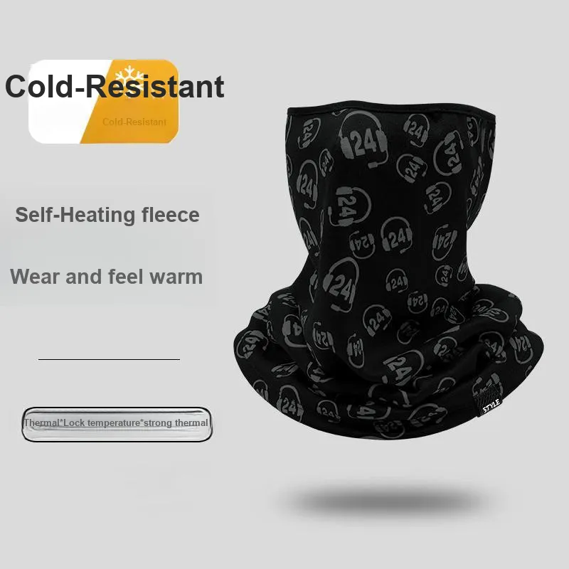 JIEKAI Riding Equipment Cycling Face Mask Unisex Polyester 27*36CM Multiple Colors-40