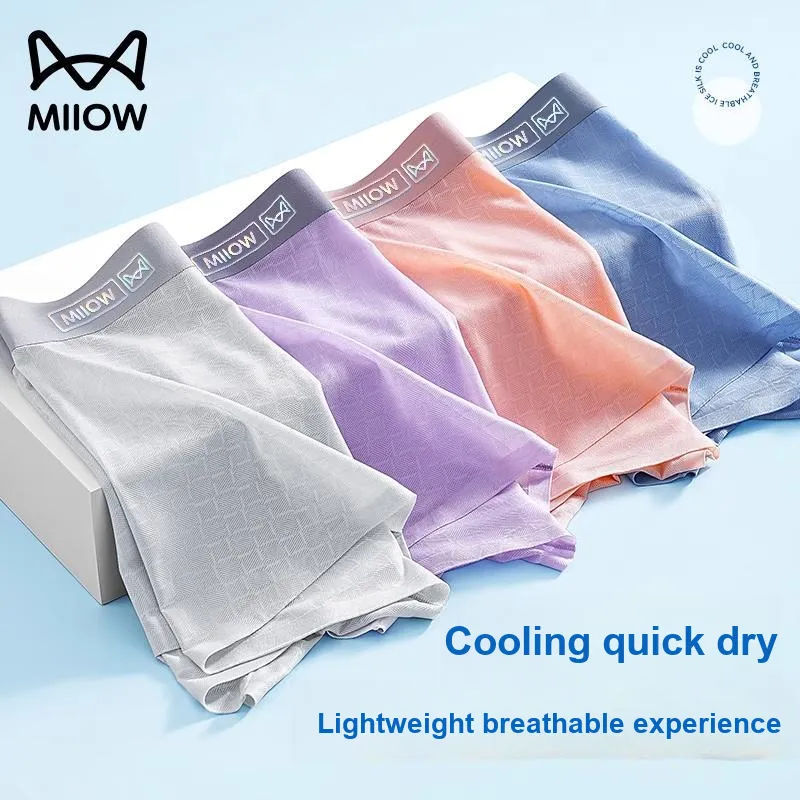 MIIOW Cool One Summer Series Underpants Men's Combo Set-3