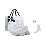 White/Cool Gray[White Shopping Bag+Thigh-High Socks]