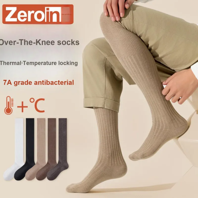ZEROIN Thigh high Socks Men's 2 Pack-39