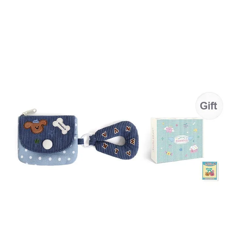 VANWALK Farm Series Cotton Coin Purse Trumpets Women's Multicolor-1