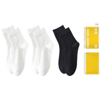 Master Mid Calf Socks Men's Shopping Bag 5 Pack