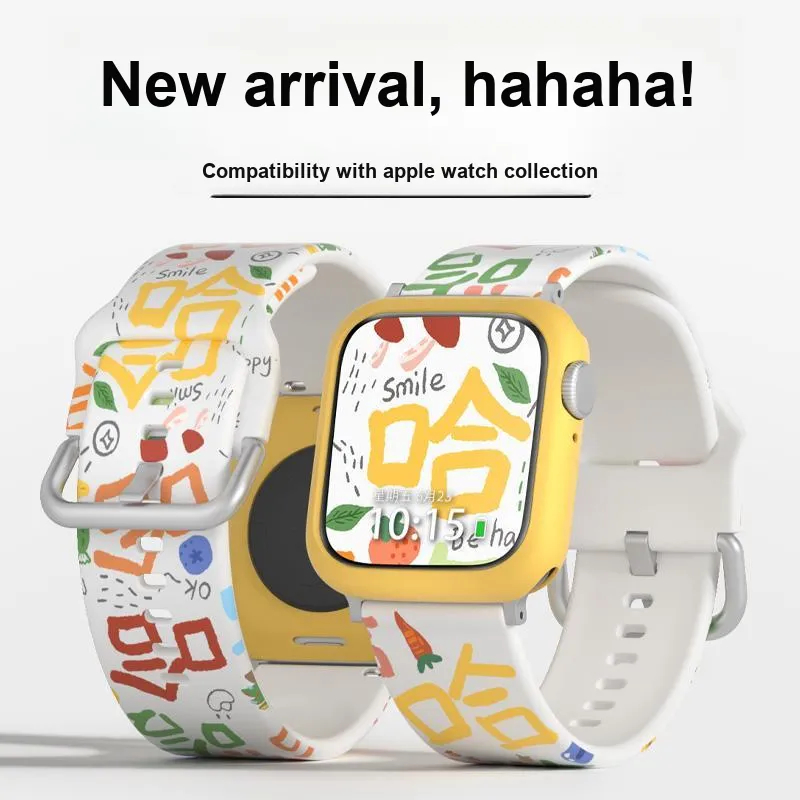 Miss Wrist Apple Compatibility Watch Band 135 200mm Silicone Material-3