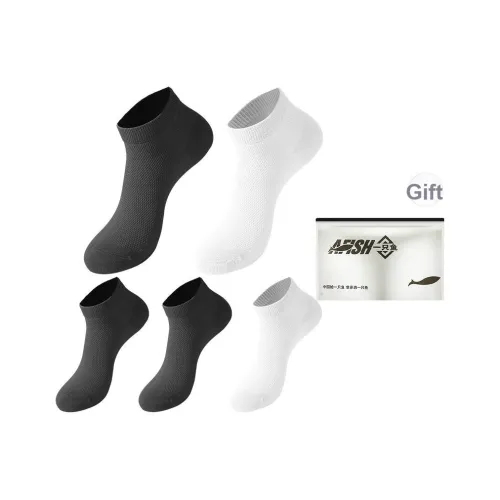 AFISH Низкие носки Мужские Сумка для покупок 5 пар