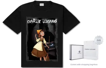 Charlie Luciano T Shirt Unisex Black