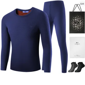 SEPTWOLVES Thermal Set Men's Gift Box Set+Shopping Bag