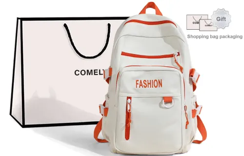 COMELY Backpacks White