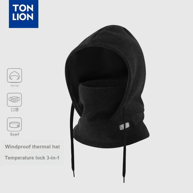 Tonlion Polyester Hats & Caps Unisex-4