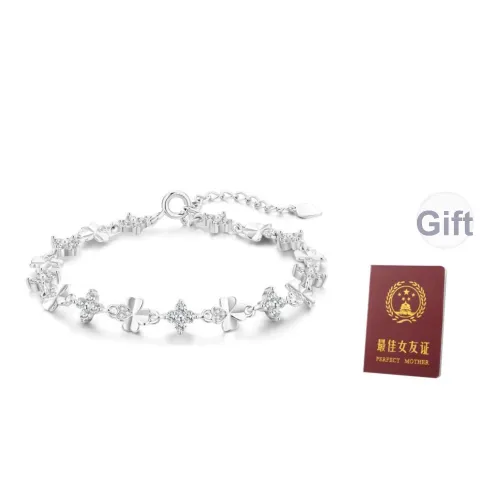Central Fashion 999 Fine Silver Bracelets Women's Confession