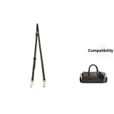Dark Brown Monogram Shoulder Strap 92-121cm