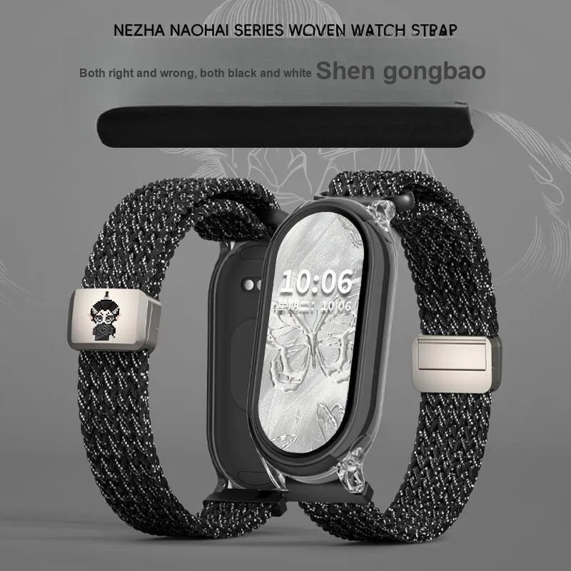 Mr. Strap Watch Bands Xiaomi Compatibility 145~210mm Fabric Material Unisex-19