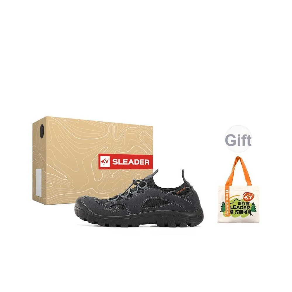 SLEADER Deep Water Cool Series Отводящий влагу Легкий Дышащий Низкий Топ Походная обувь Мужская Маланг Серый