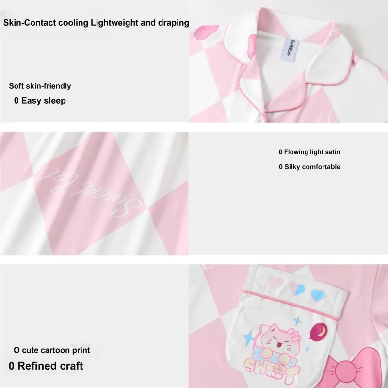 PLAN IN Pajama Set Unisex Gift Box Set Pink-2