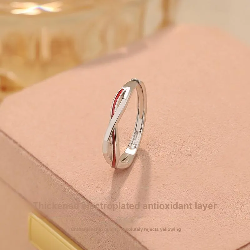 FOREVER MELODY 999 Fine Silver Rings Unisex-2
