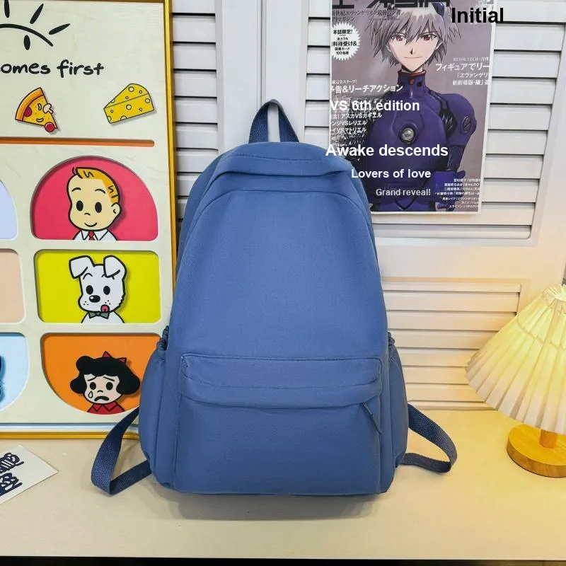 PULEWEI Canvas Backpack Unisex Multicolor-32