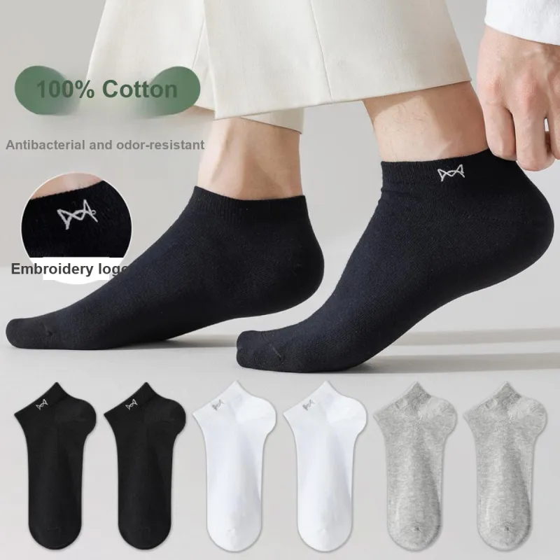 MIIOW No-Show Socks Men's 6 Pack-14