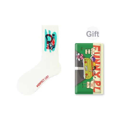 PL Worker's Пластинка Модные носки B Унисекс MID Носки до икры