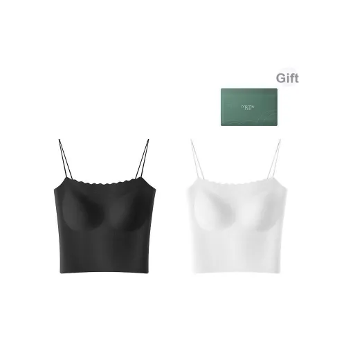 Misae Поддержка Топ на бретелях Женская Сумка для покупок 2 шт