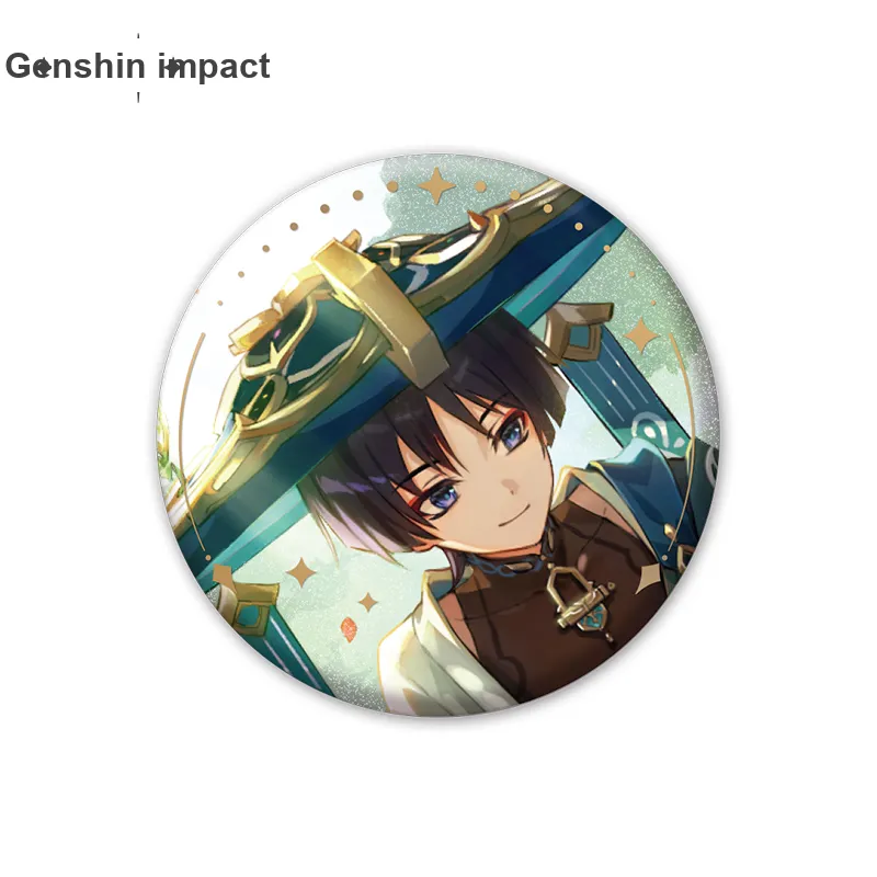 GenShin Scattered Soldier · Wanderer Anecdotes And Stories Collection Character Badges-12