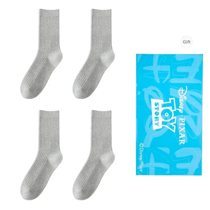 Disney Knee High Socks Unisex Gift Box Combination-4