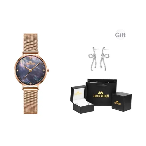 LIBER AEDON Кварцевый механизм цветной циферблат женские часы