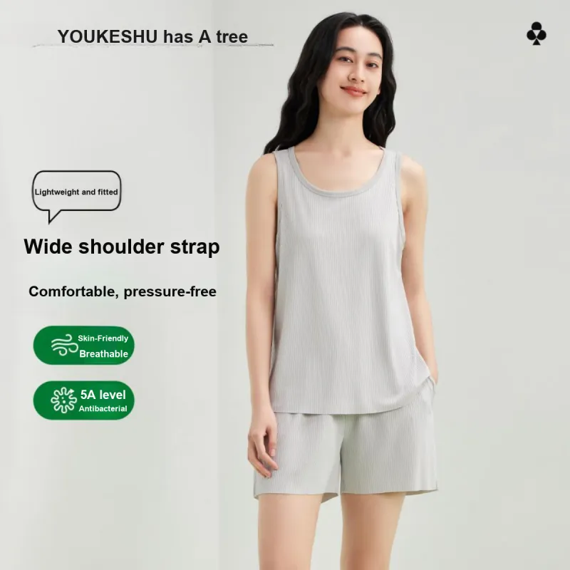YOUKESHU Pajama Set Women's Shopping Bag-8