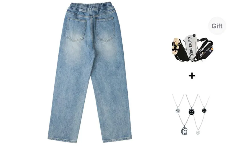 LIGHTNING BEAR Jeans Unisex-5